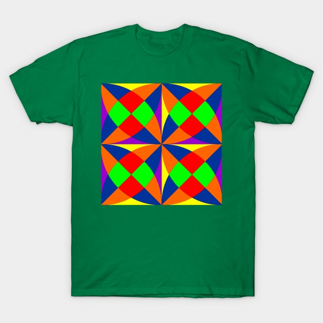 Red yellow green blue shirt cheap
